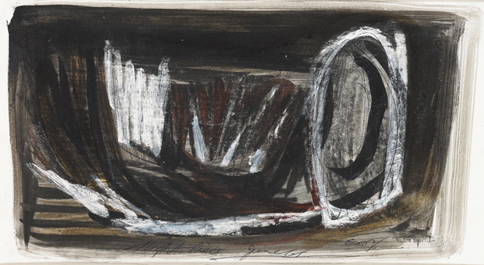 NIGHT PIECE, 1965 by Tony O'Malley HRHA (1913-2003) at Whyte's Auctions