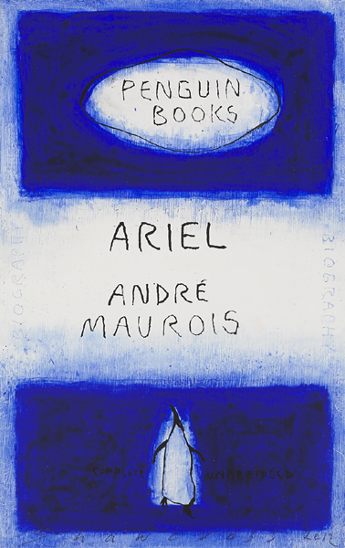 PENGUIN BOOKS, ARIEL by ANDR� MAUROIS and OFF TO PHILADELPHIA IN THE MORNING by JACK JONES, 2012 by Neil Shawcross RHA RUA (b.1940) at Whyte's Auctions