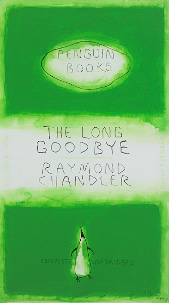 PENGUIN BOOKS, THE LONG GOODBYE by RAYMOND CHANDLER, 2013 by Neil Shawcross RHA RUA (b.1940) at Whyte's Auctions