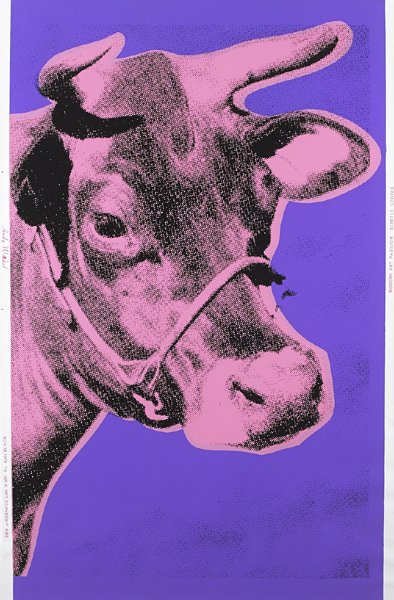 COW, 1976 by Andy Warhol sold for �5,800 at Whyte's Auctions