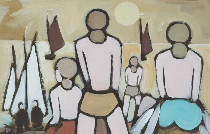 HOOKERS RETURNING by Markey Robinson (1918-1999) at Whyte's Auctions
