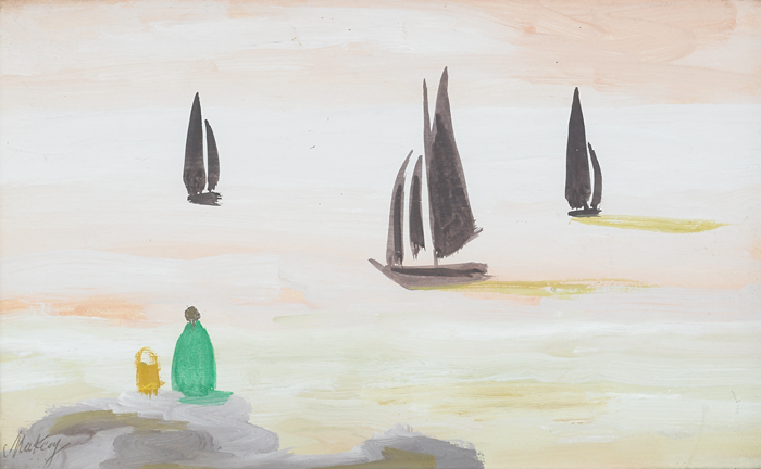 SHAWLIES AND SAILBOATS by Markey Robinson (1918-1999) at Whyte's Auctions