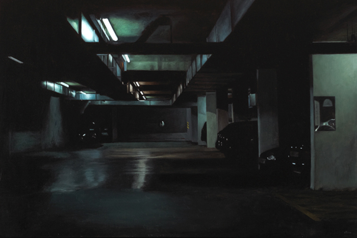 UNDERGROUND CAR PARK, DUBLIN, 2003 by Francis Matthews (b. 1980) at Whyte's Auctions