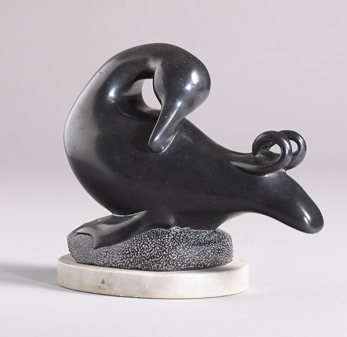SLEEPING DUCK, c.1993 by Richard O'Meara sold for �1,250 at Whyte's Auctions