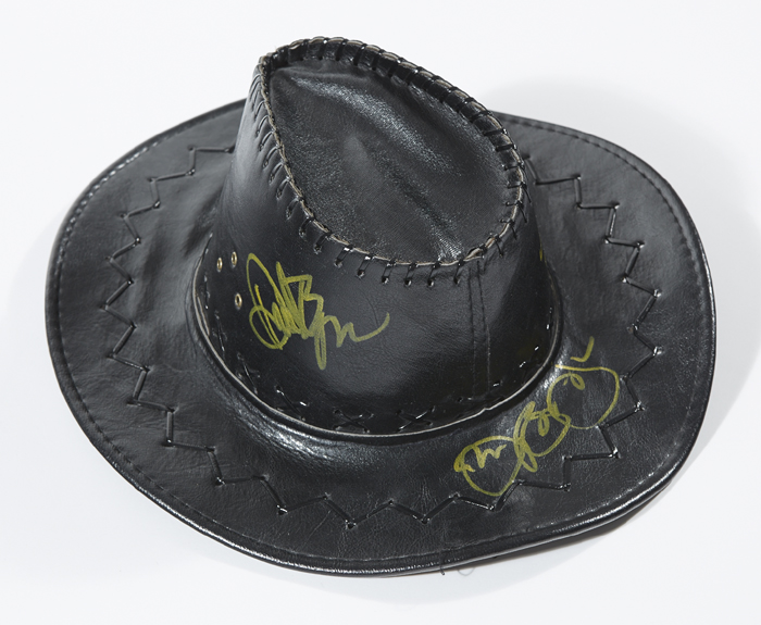 Jon Bon Jovi worn and signed hat at Whyte's Auctions