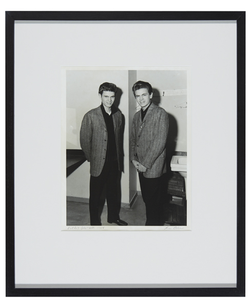 Everley Brothers. 1958 photograph by Lew Allen. at Whyte's Auctions
