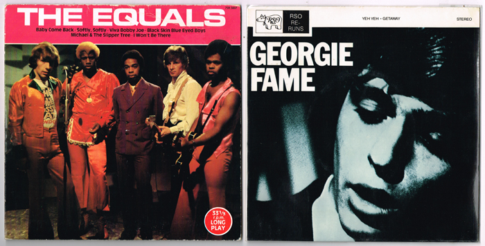 Georgie Fame, The Equals, Frankie Lane, Alice Cooper etc., collection of vinyl 45s at Whyte's Auctions