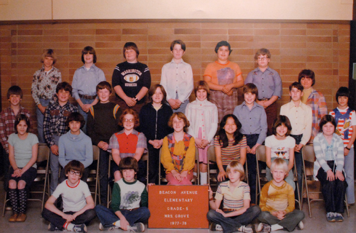 Curt Cobain at Beacon Avenue Elementary School photograph. at Whyte's Auctions