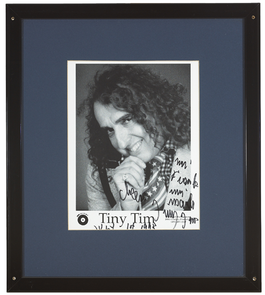 Autographed photographs collection, including Tiny Tim, Wayne Newton, Roger McGuinn, etc. at Whyte's Auctions
