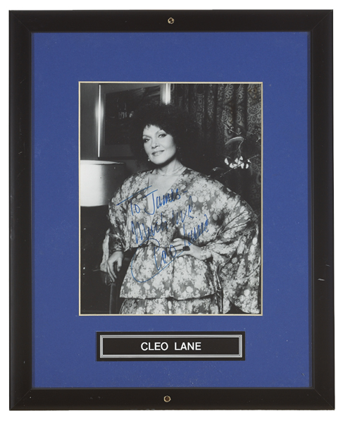 Signed photographs including Cleo Laine, Otis Clay, Tito Puente, Billy Connolly, etc. at Whyte's Auctions