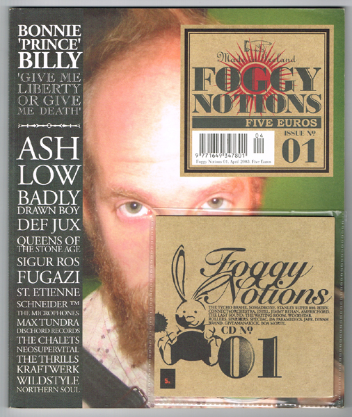 Foggy Notions magazine 2003, Issues 1 & 2, Hotpress 2003 Phil Lynott special. at Whyte's Auctions