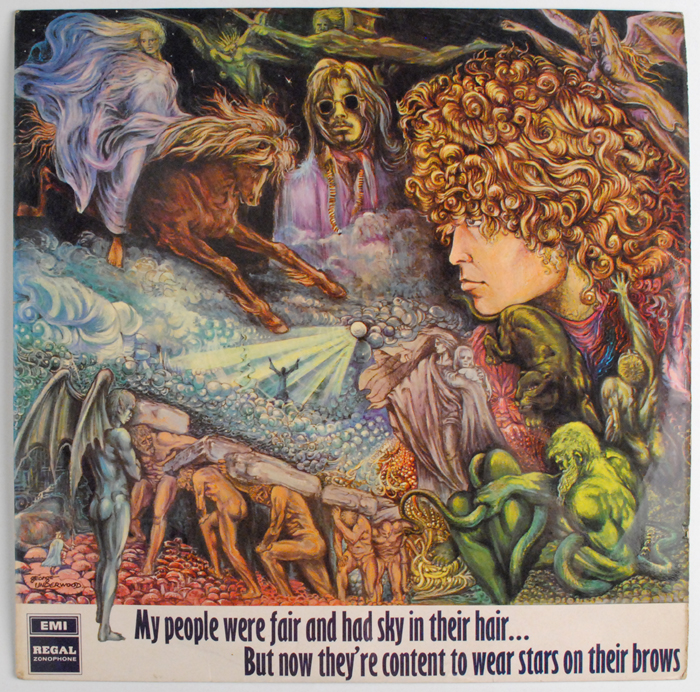 Tyrannosaurus Rex first LP 1968 and Davy Jones and The Lower 3rd (David Bowie) 12 inch single (2) at Whyte's Auctions
