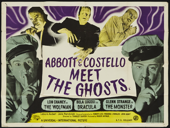 Abbott and Costello Meet The Ghosts at Whyte's Auctions
