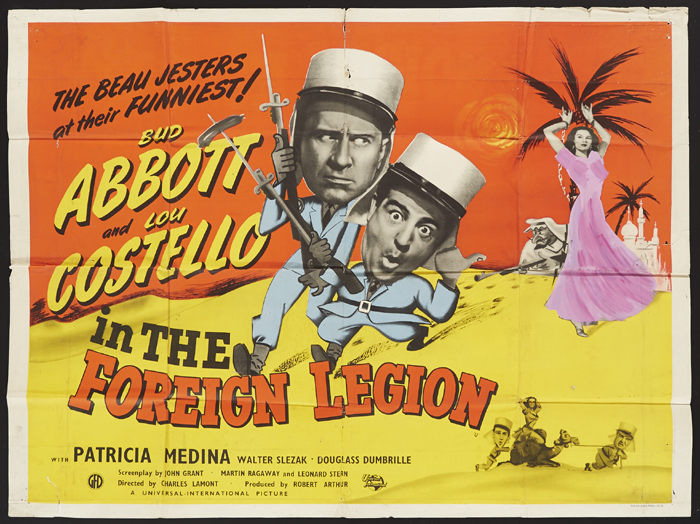 Abbott and Costello in the Foreign Legion at Whyte's Auctions