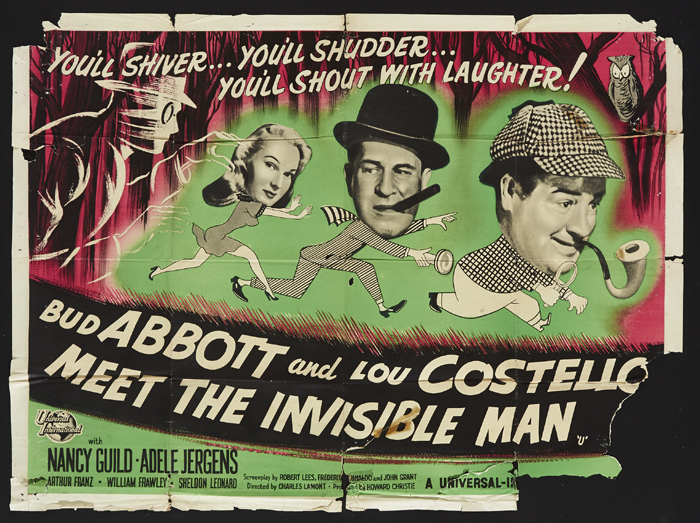 Abbott and Costello Meet the Invisble Man at Whyte's Auctions