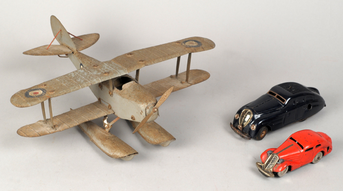 1940s die-cast & tin-plate toys at Whyte's Auctions