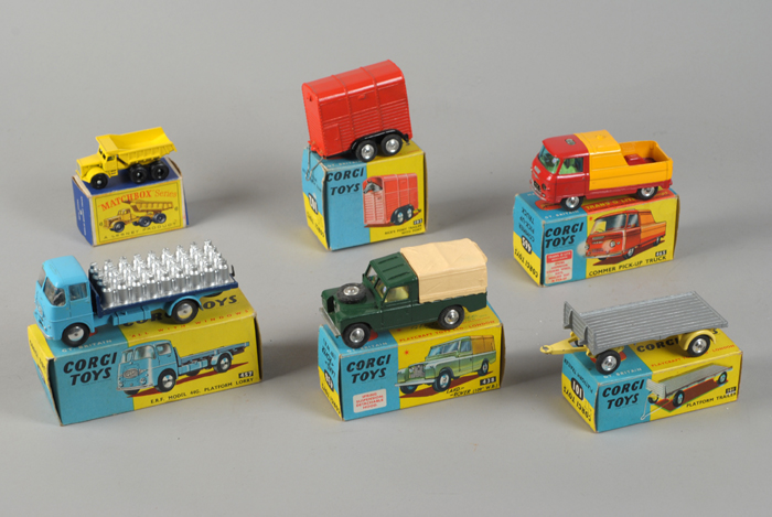 Collection of Matchbox and Corgi Toy Cars (6) at Whyte's Auctions