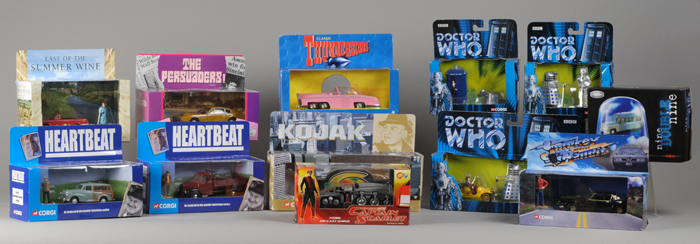 Collection of TV/Film Corgi Diecast Models (12) at Whyte's Auctions