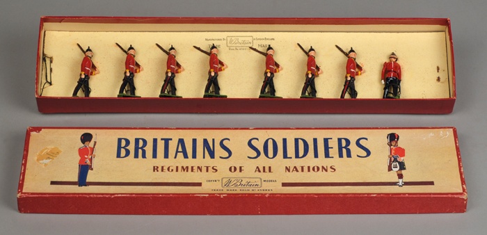 Britains Lead Soldiers The Middlesex Regiment at Whyte's Auctions