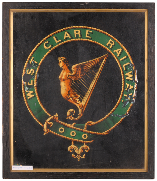 West Clare Railway, Sign at Whyte's Auctions