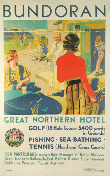 1932 Great Northern Railway Travel Poster at Whyte's Auctions