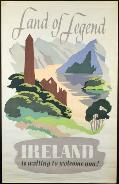1950s Travel Poster "Land of Legend" at Whyte's Auctions