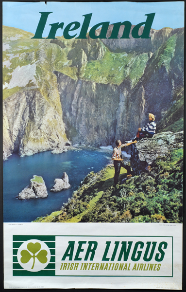 1960s Aer Lingus Slieve League Poster at Whyte's Auctions