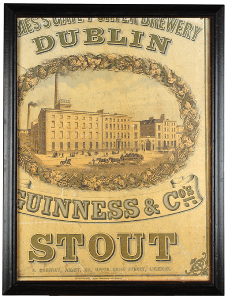 Guinness, St. James Gate, Poster. at Whyte's Auctions