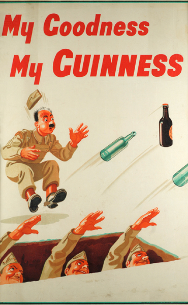 Guinness Home Guard poster "My Goodness My Guinness" at Whyte's Auctions
