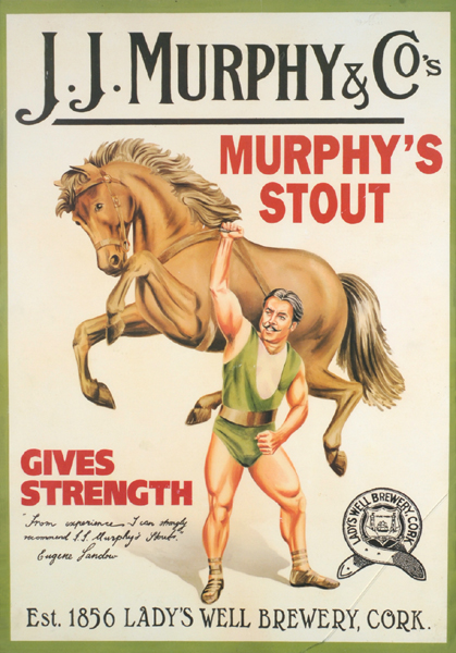 Murphy's Stout poster at Whyte's Auctions