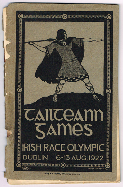 1922 Tailteann Games Prospectus and programmes (3) at Whyte's Auctions