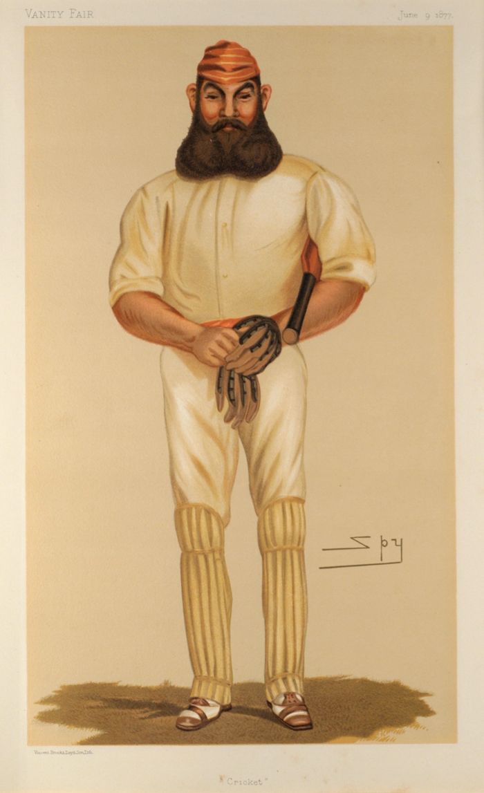 Cricket. 1894 - 1900 Vanity Fair Cartoon of Dr W. G. Grace (13) at Whyte's Auctions