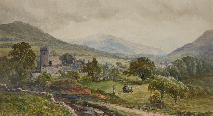 CORURCK, NORTH WALES by John Faulkner sold for �750 at Whyte's Auctions