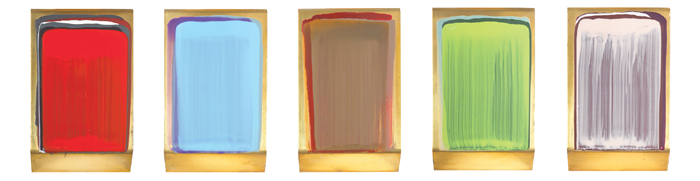 FIVE PART COLOUR COLLECTION by Ciarán Lennon (b.1947) (b.1947) at Whyte's Auctions