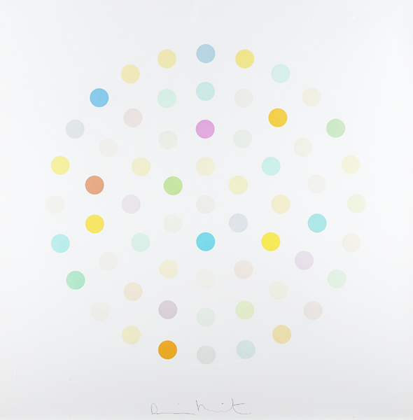 CICLOPIROX OLAMINE, 2004 by Damien Hirst sold for �4,200 at Whyte's Auctions