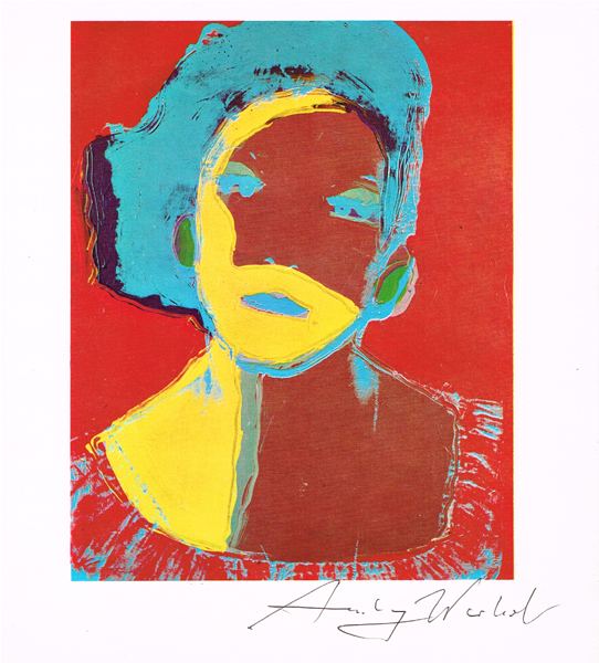 LADIES AND GENTLEMEN, 1975 by Andy Warhol sold for �1,700 at Whyte's Auctions