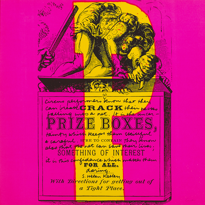 PRIZE BOXES by Sister Corita Kent (USA, 1918-1986) (USA, 1918-1986) at Whyte's Auctions