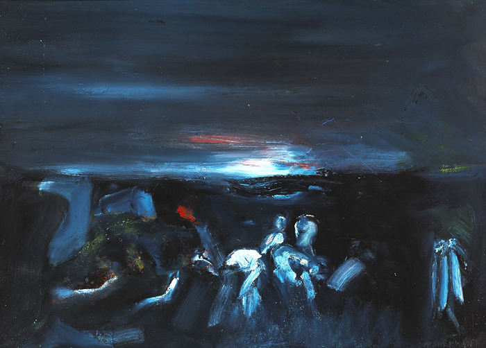 NIGHT EVENT, 2002 by Noel Sheridan (1936-2006) at Whyte's Auctions