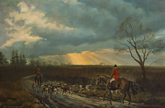THE QUORN HUNT, 1970 by Neil Cawthorne (British, b. 1936) (British, b. 1936) at Whyte's Auctions