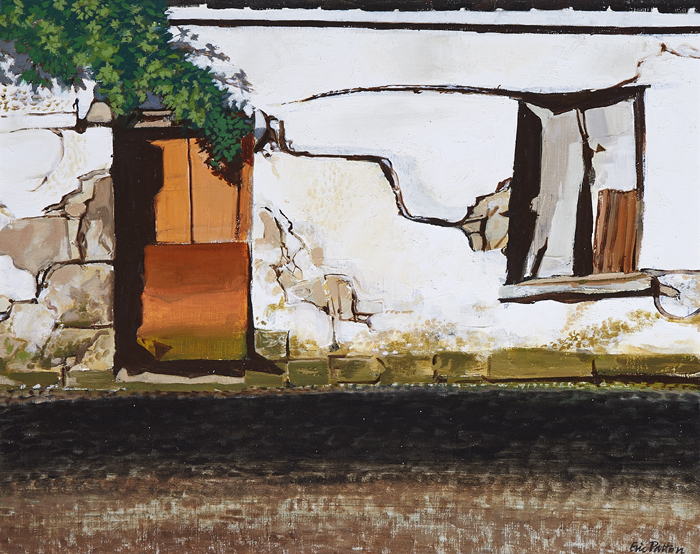 DERELICT COTTAGE by Eric Patton RHA (1925-2004) at Whyte's Auctions