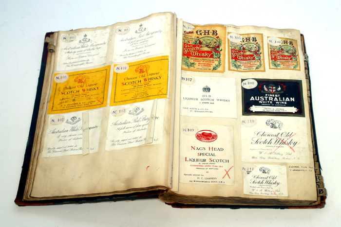 Late 19th and early 20th Centuries wine and spirit labels and W. & A. Gilbey Ltd. archive material at Whyte's Auctions