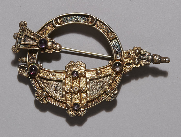 Celtic Revival collection of a brooch and two medals at Whyte's Auctions