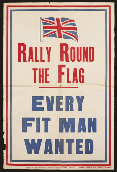 1914 Rally Round the Flag! Every Fit Man Wanted at Whyte's Auctions