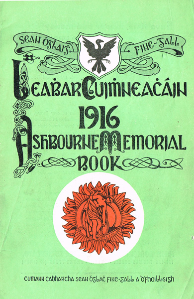 1916 Ashbourne memorial book at Whyte's Auctions