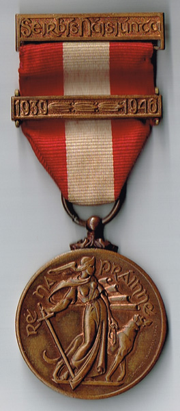 1939 - 1946 Emergency Service Medal. at Whyte's Auctions
