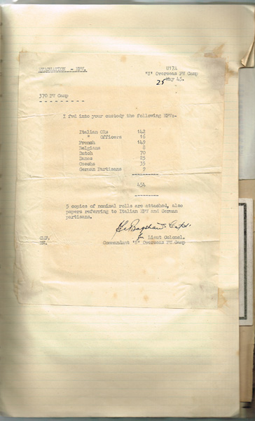 1939-45 World War II scrapbook of Capt. Alexander Hanna, Royal Ulster Rifles. at Whyte's Auctions