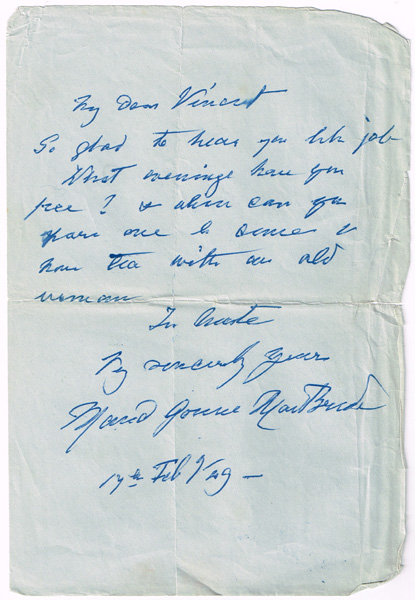 1940s. Maud Gonne-MacBride correspondence with an IRA veteran at Whyte's Auctions