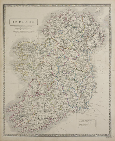 Three 19th century maps of Ireland. at Whyte's Auctions