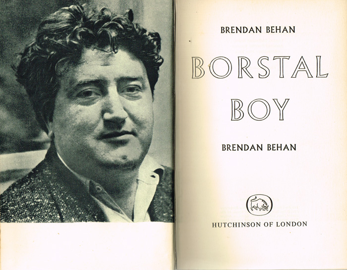 1958 Behan, Brendan. Borstal Boy. First Edition at Whyte's Auctions