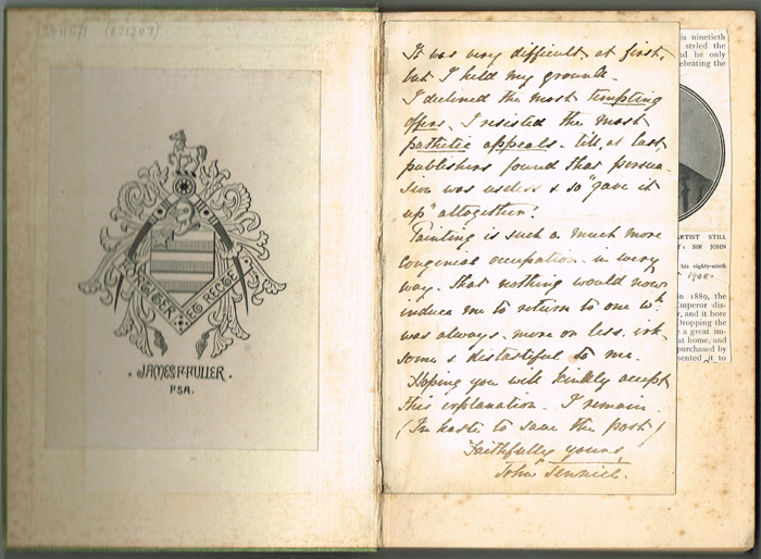 Lewis Carroll Alice's Adventures in Wonderland" with signed letter from illustrator John Tenniel" at Whyte's Auctions